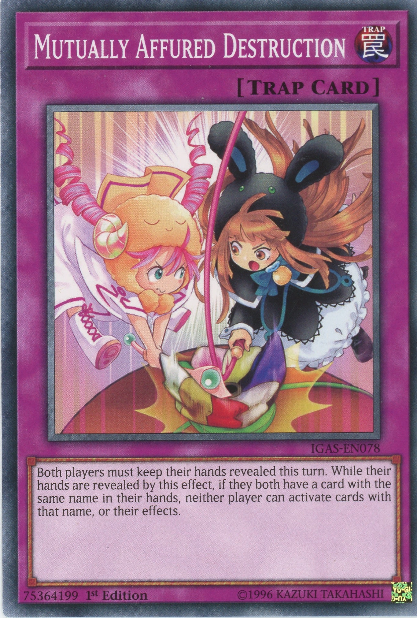 IGAS-EN078 - "Mutually Affured Destruction" - Common - Normal Trap - - Ignition Assault