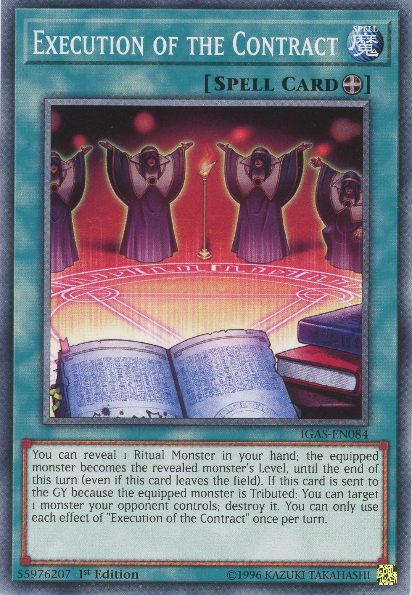 IGAS-EN084 - "Execution of the Contract" - Common - Equip Spell - - Ignition Assault