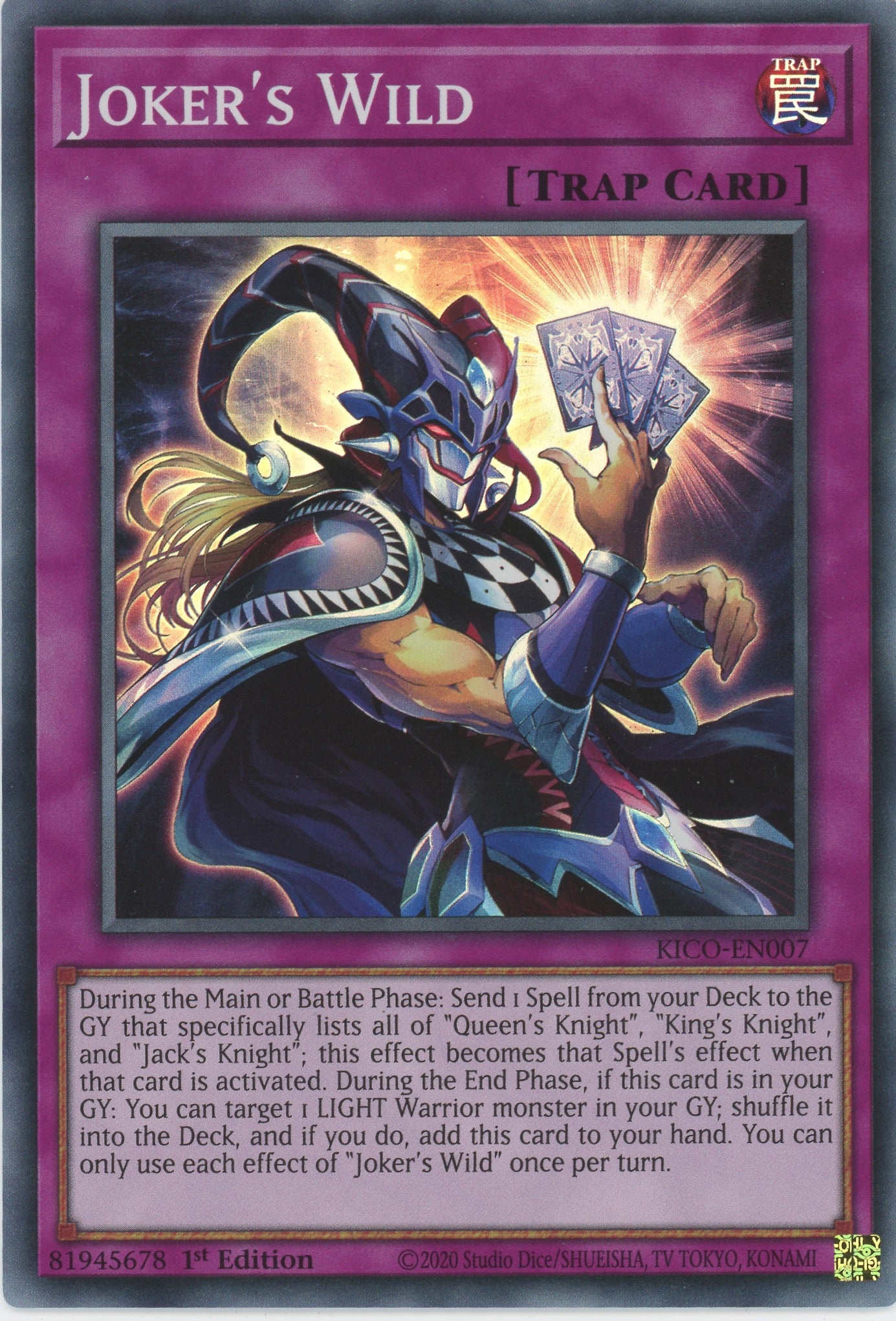 KICO-EN007 - Joker's Wild - Super Rare