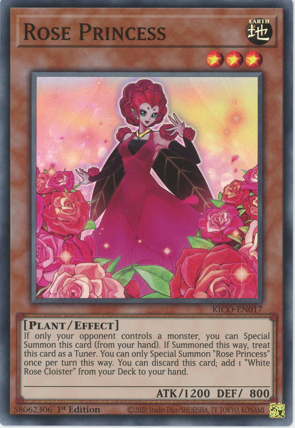 KICO-EN017 - Rose Princess - Super Rare - Effect Monster - Kings Court