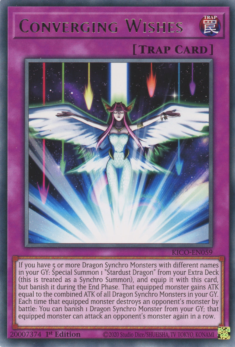 KICO-EN059 - Converging Wishes - Rare - Normal Trap - Kings Court