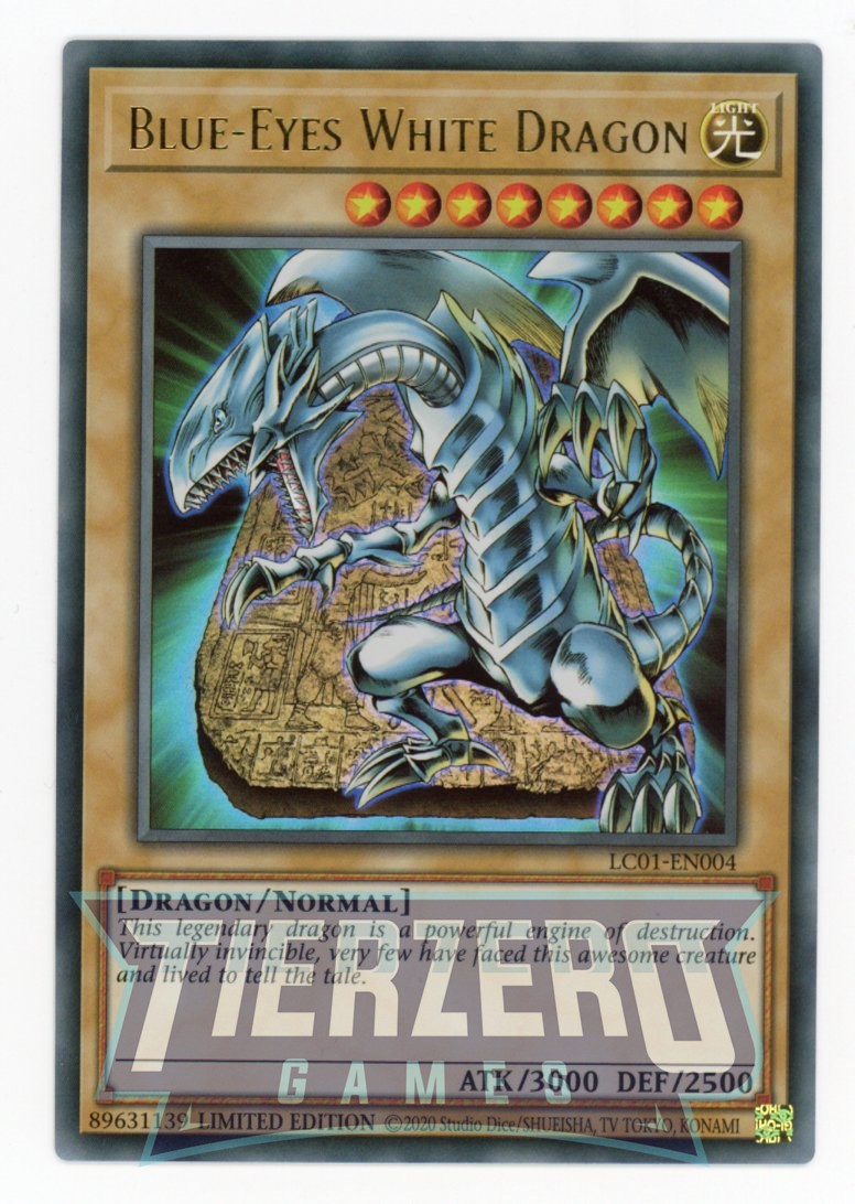 LC01-EN004 - Blue-Eyes White Dragon - Ultra Rare - Legendary Collection 25th Anniversary Edition