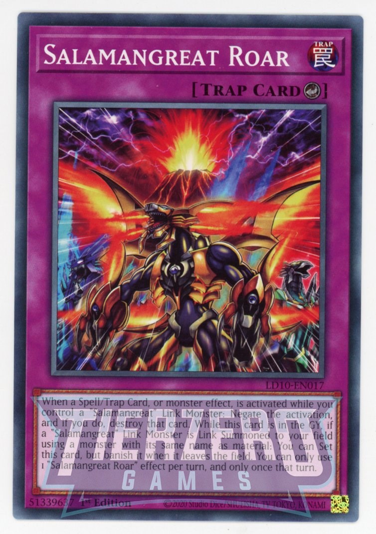 LD10-EN017 - Salamangreat Roar - Common - Counter Trap - Legendary Duelists 10 Soulburning Volcano