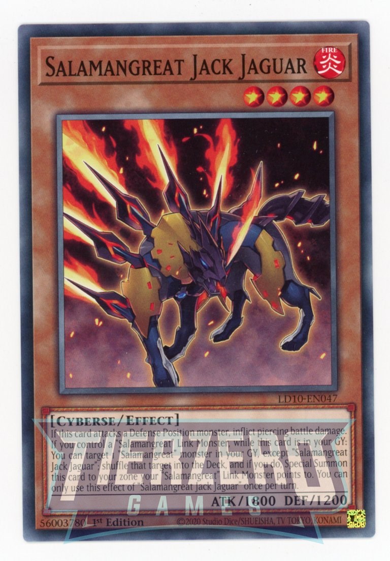 LD10-EN047 - Salamangreat Jack Jaguar - Common - Effect Monster