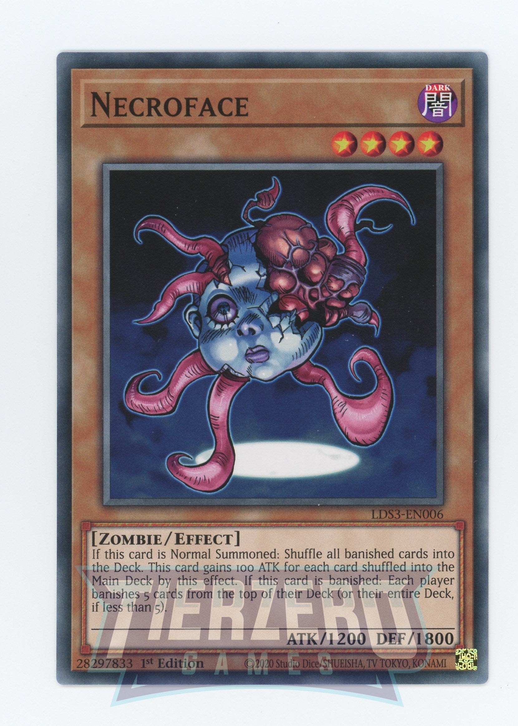 necroface deck yugioh LDS3-EN006 - Necroface - Common - Effect Monster