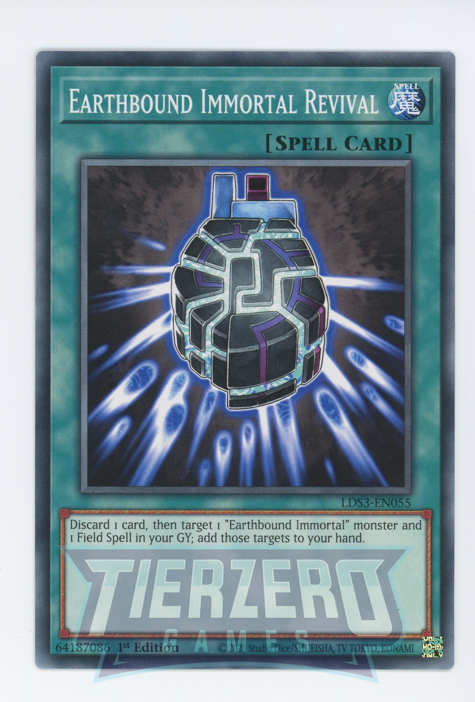 immortal yugioh cards LDS3-EN055 - Earthbound Immortal Revival - Common - Normal Spell