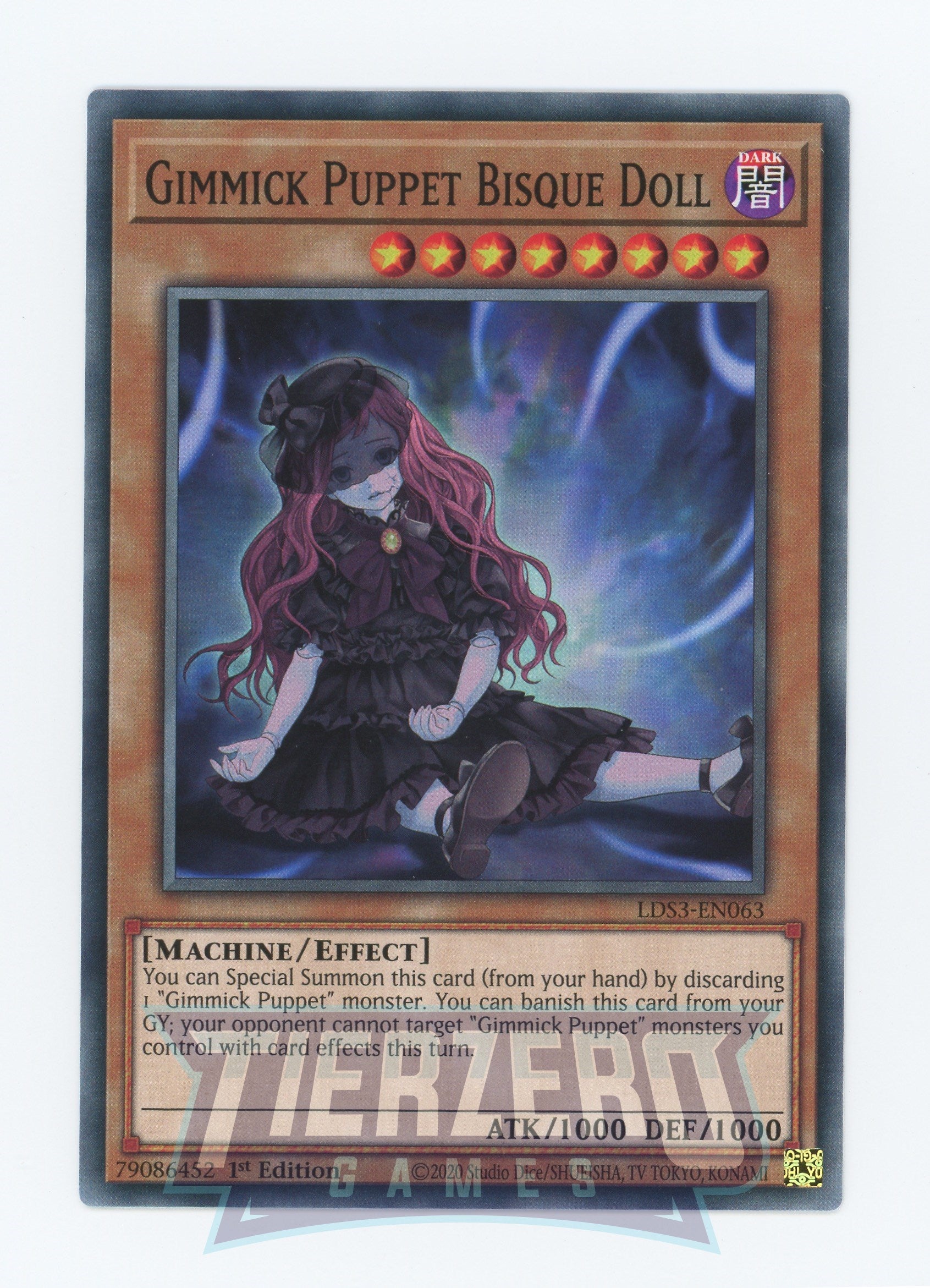 yugioh doll cards LDS3-EN063 - Gimmick Puppet Bisque Doll - Common - Effect Monster