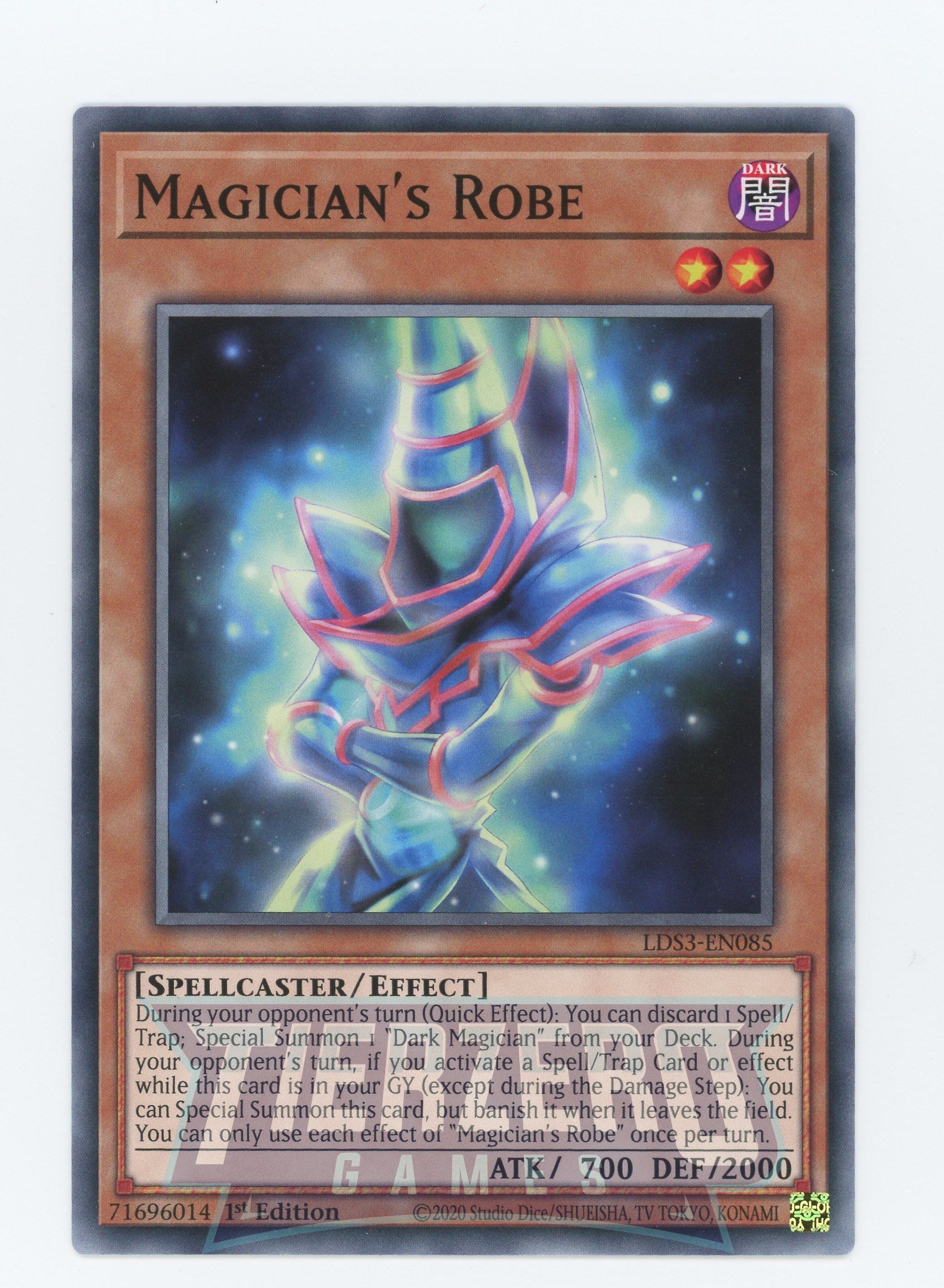 LDS3-EN085 - Magician's Robe - Common - Effect Monster - Legendary Duelists Season 3