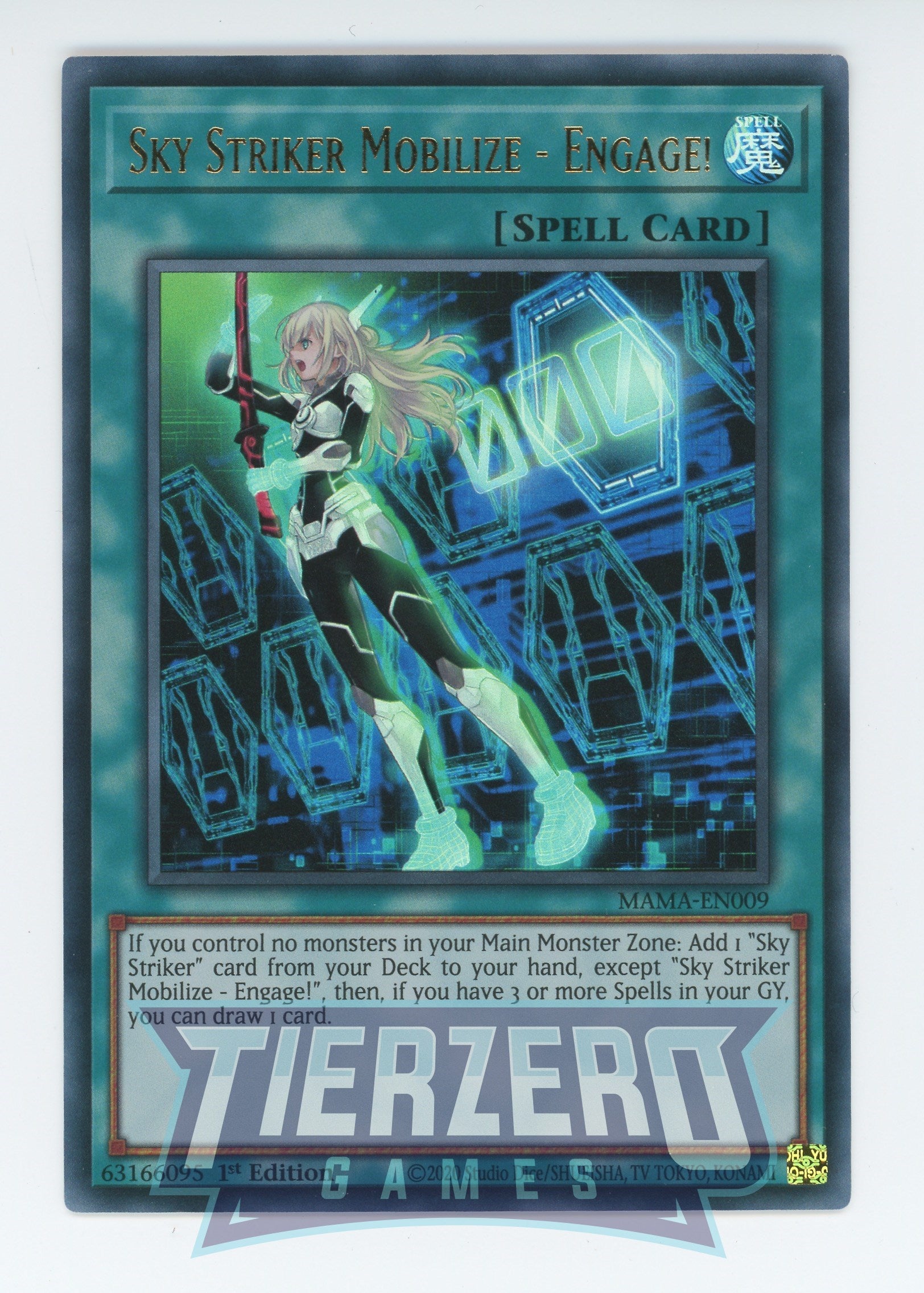 MAMA-EN009 - Sky Striker Mobilize - Engage! - Ultra Rare - Normal Spell - Magnificent Mavens No o