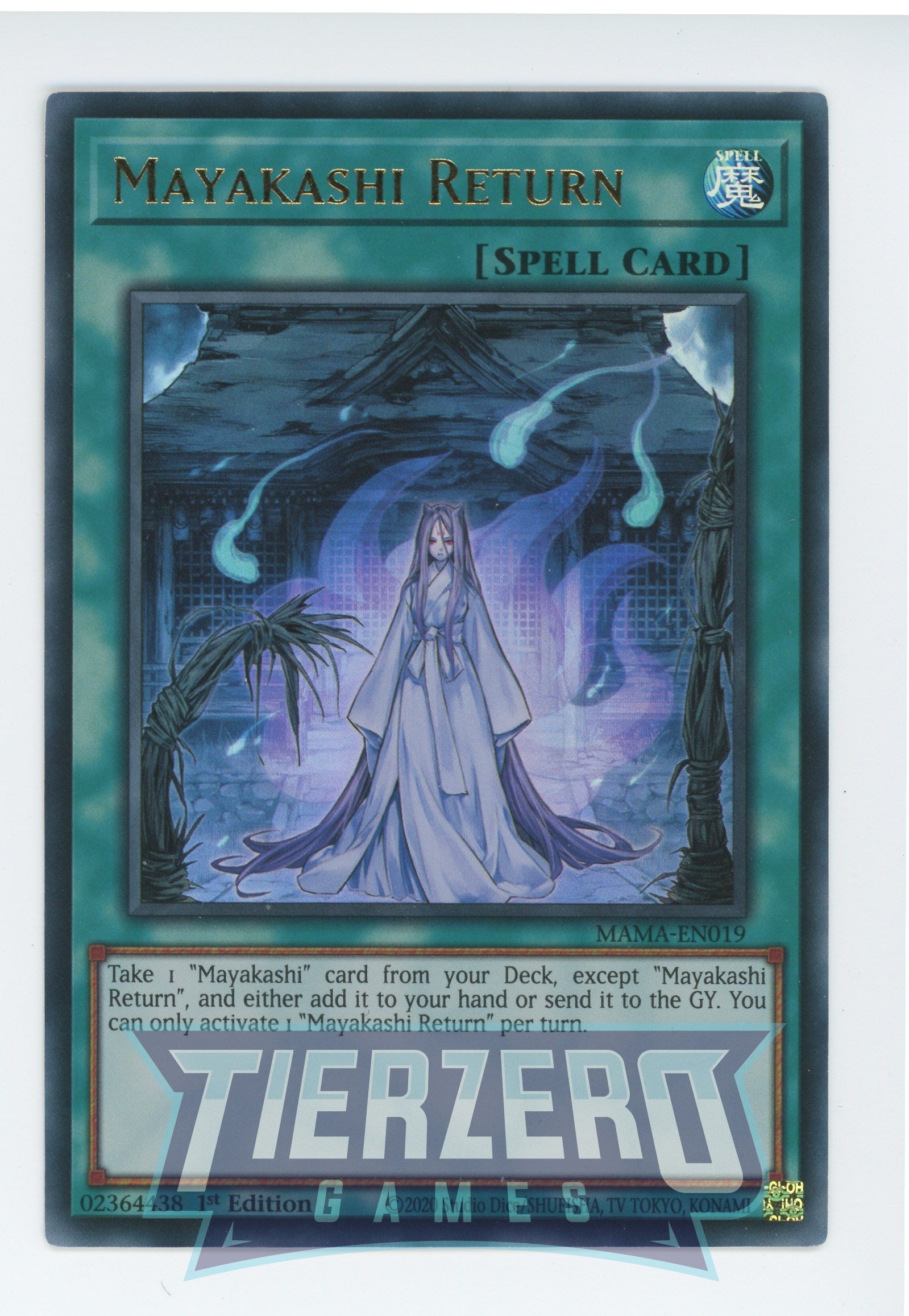 MAMA-EN019 - Mayakashi Return - Ultra Rare - Normal Spell - Magnificent Mavens