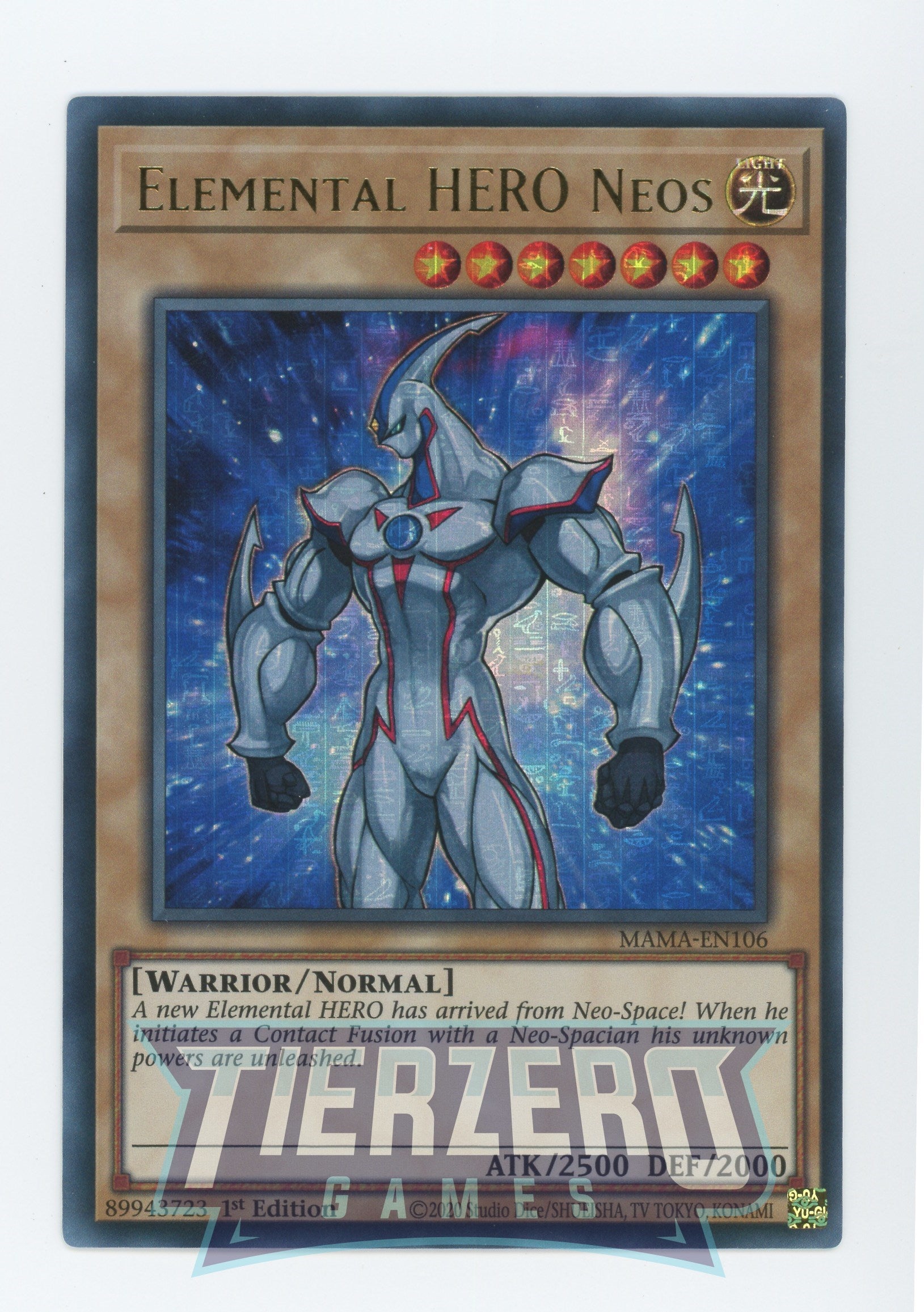 MAMA-EN106 - Elemental HERO Neos - Pharaoh Ultra Rare - Normal Monster MAMA-EN106 - Elemental HERO Neos - Pharaoh Ultra Rare - Normal Monster