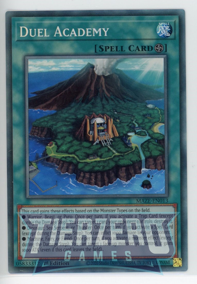 MAZE-EN013 - Duel Academy - Collector's Rare - Field Spell - Maze of M MAZE-EN013 - Duel Academy - Collector's Rare - Field Spell - Maze of M