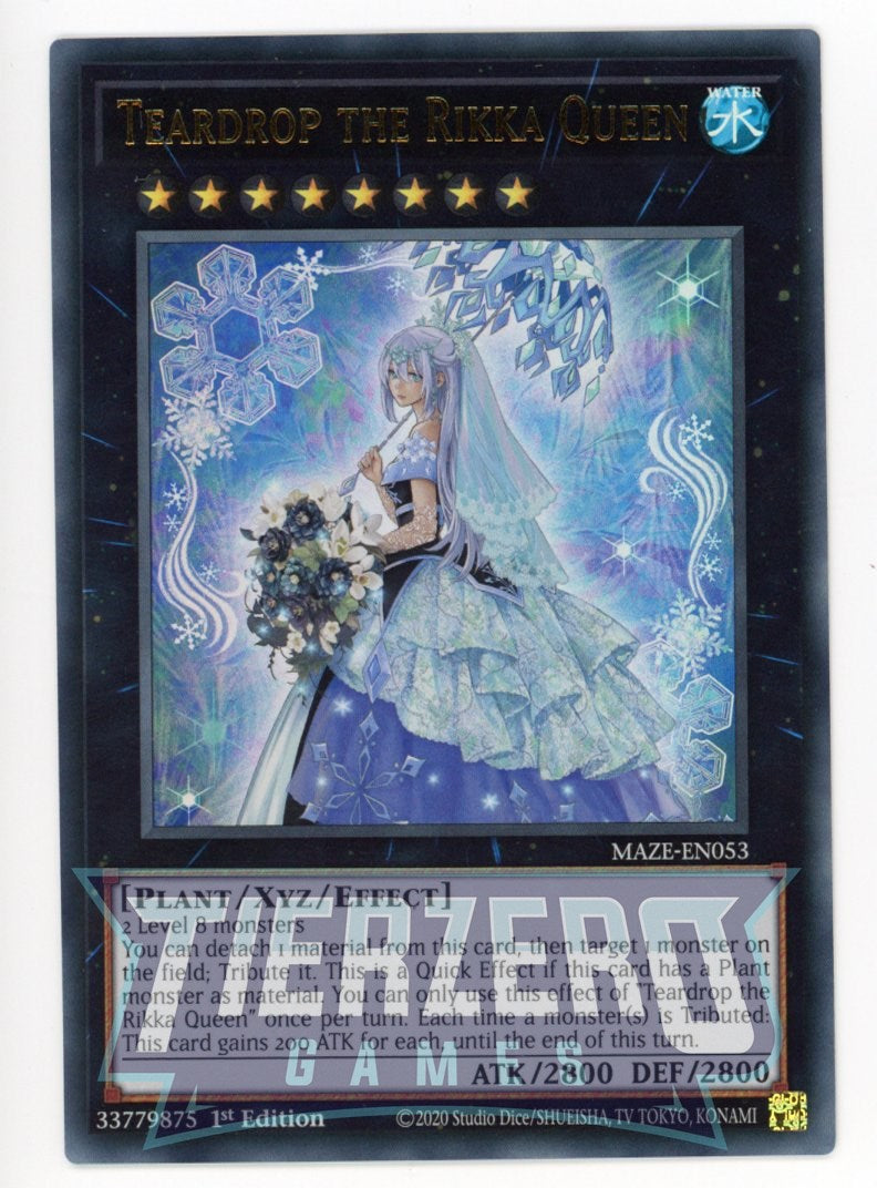 MAZE-EN053 - Teardrop the Rikka Queen - Ultra Rare