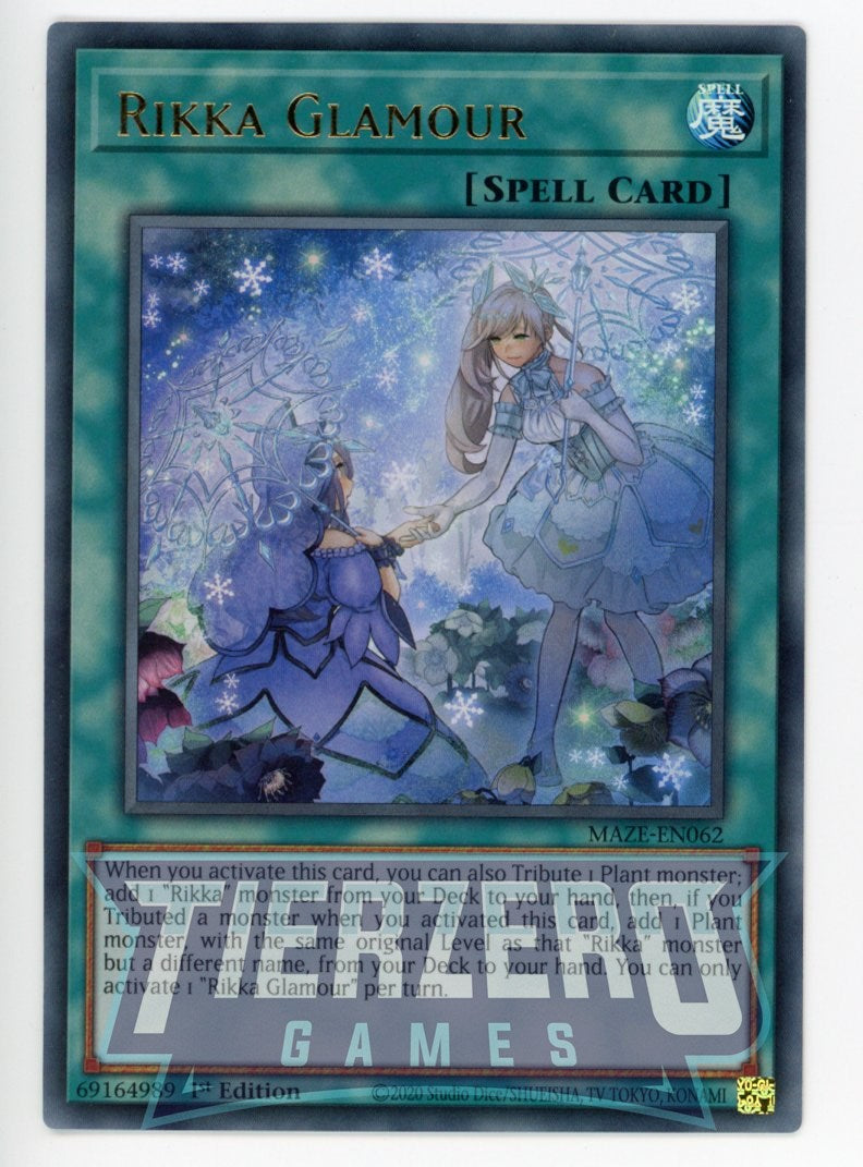 MAZE-EN062 - Rikka Glamour - Ultra Rare - Normal Spell