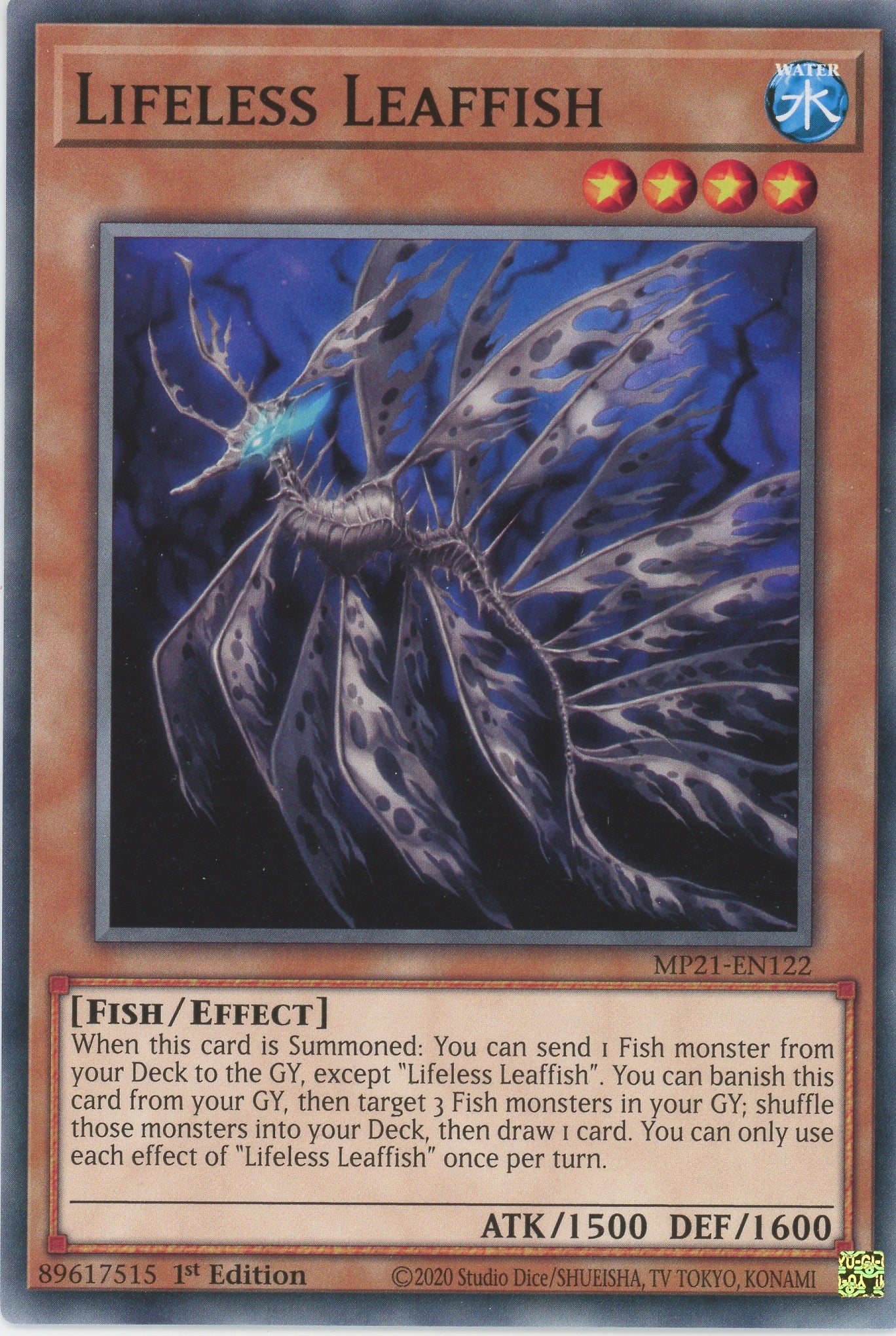 MP21-EN122 - Lifeless Leaffish - Common - Effect Monster - Mega Pack 2021