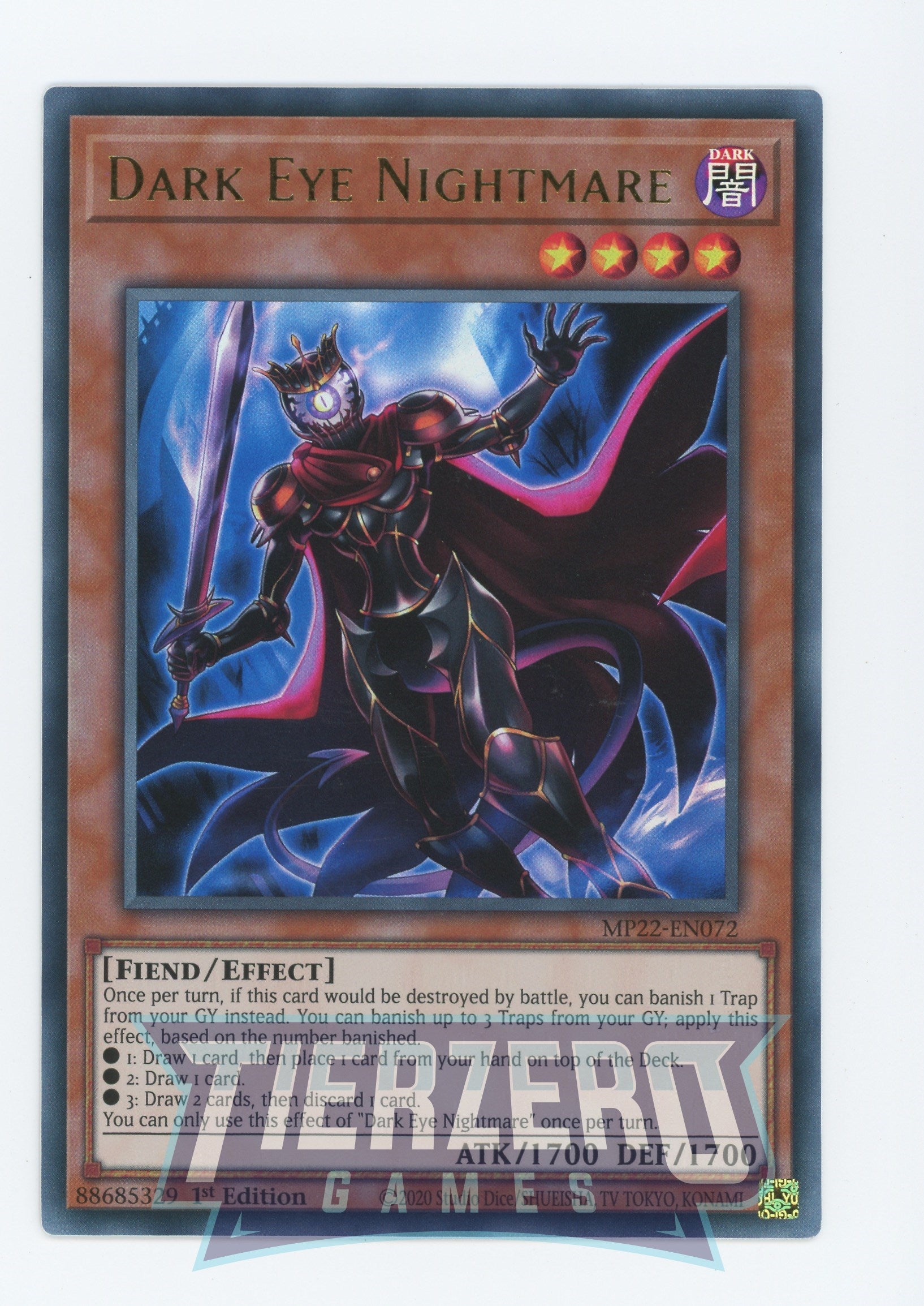 MP22-EN072 - Dark Eye Nightmare - Ultra Rare - Effect Monster - Mega Pack  2022