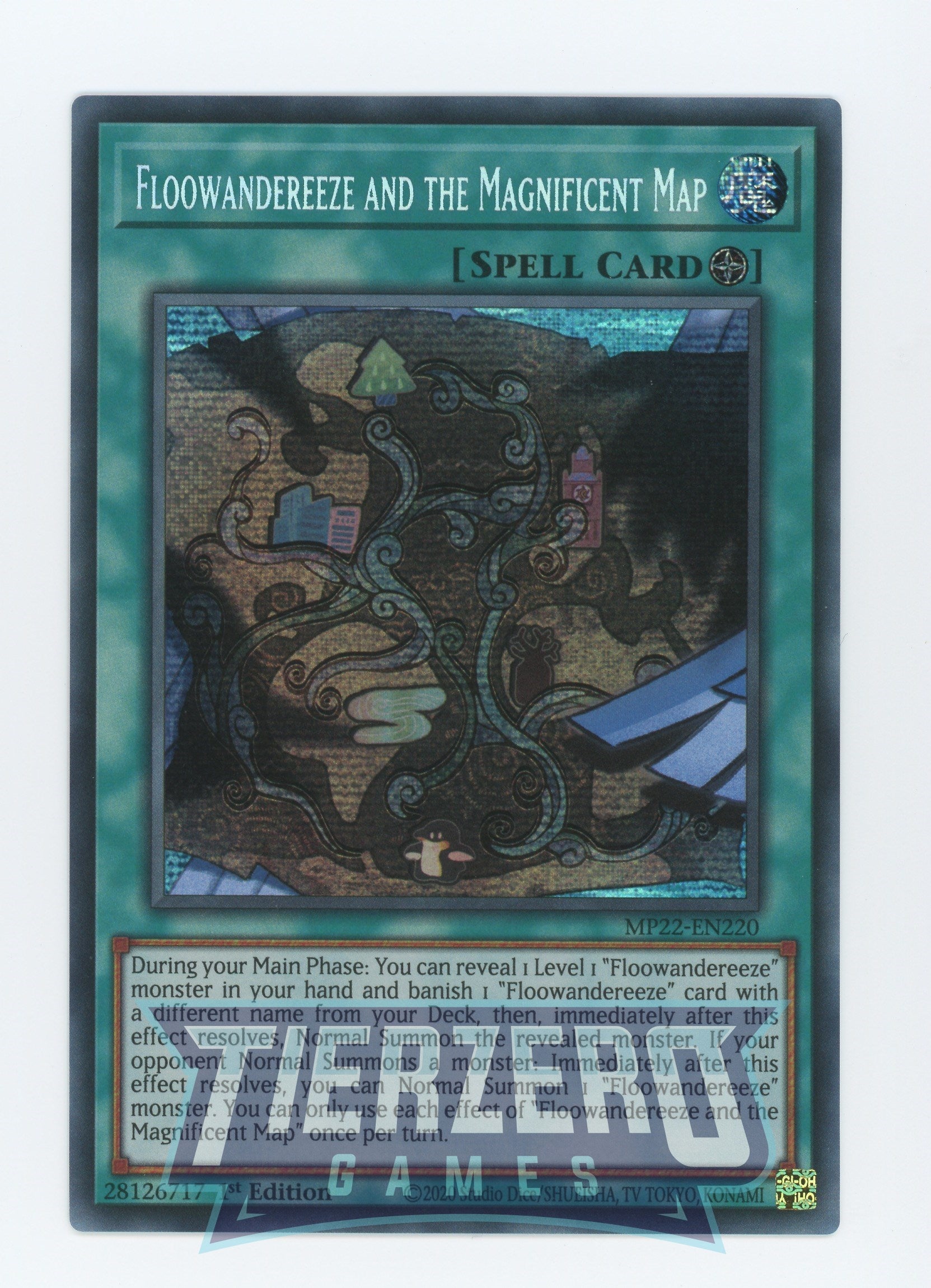 MP22-EN220 - Floowandereeze and the Magnificent Map - Prismatic Secret MP22-EN220 - Floowandereeze and the Magnificent Map - Prismatic Secret