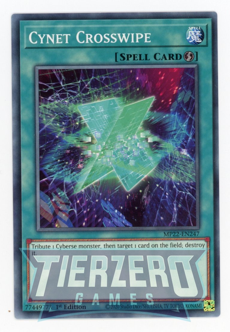 MP22-EN247 - Cynet Crosswipe - Common - Quick-Play Spell - Mega Pack 2022