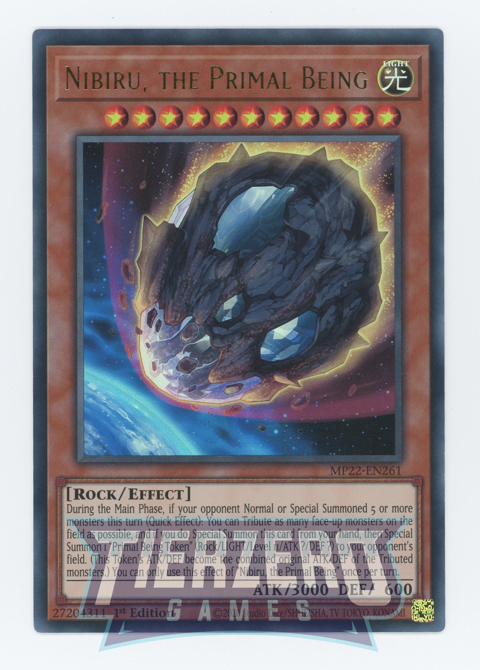 MP22-EN261 - Nibiru, the Primal Being - Ultra Rare - Effect Monster - MP22-EN261 - Nibiru, the Primal Being - Ultra Rare - Effect Monster -