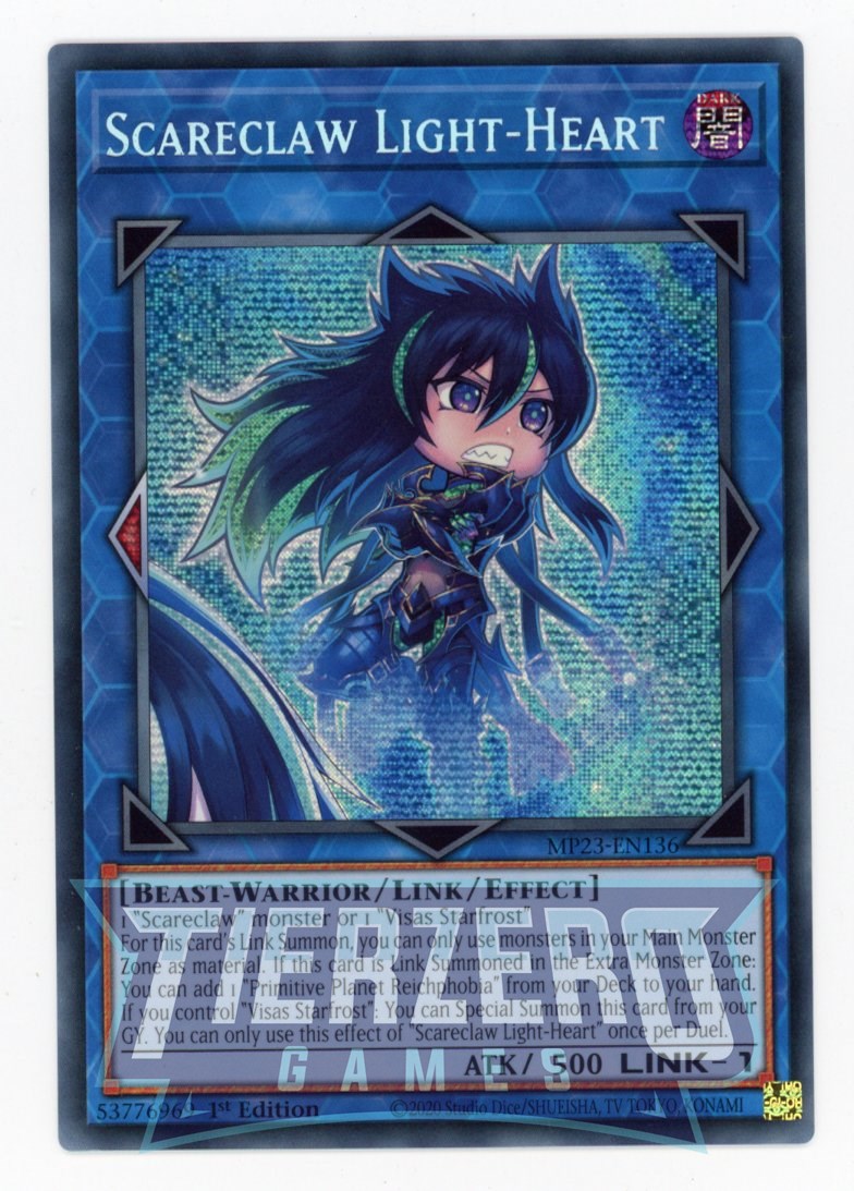 MP23-EN136 - Scareclaw Light-Heart - Prismatic Secret Rare - Effect Li