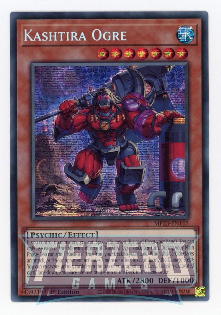 MP23-EN165 - Kashtira Ogre - Prismatic Secret Rare - Effect Monster - 25th Anniversary Duelist Heroes Tin