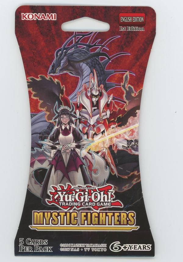 Yugioh Mystic Fighters Blister Pack