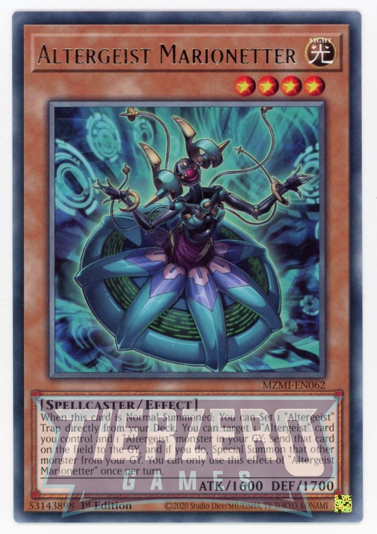 MZMI-EN062 - Altergeist Marionetter - Rare - Effect Monster