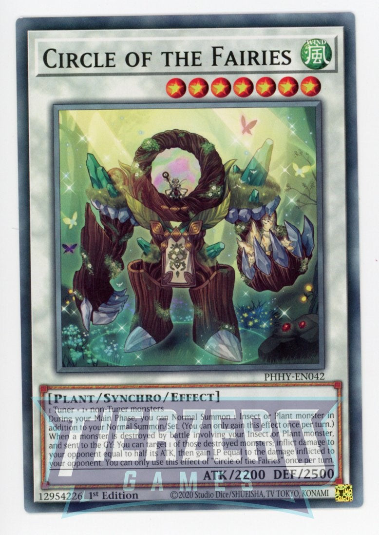 yugioh plant synchro monsters PHHY-EN042 - Circle of the Fairies - Common
