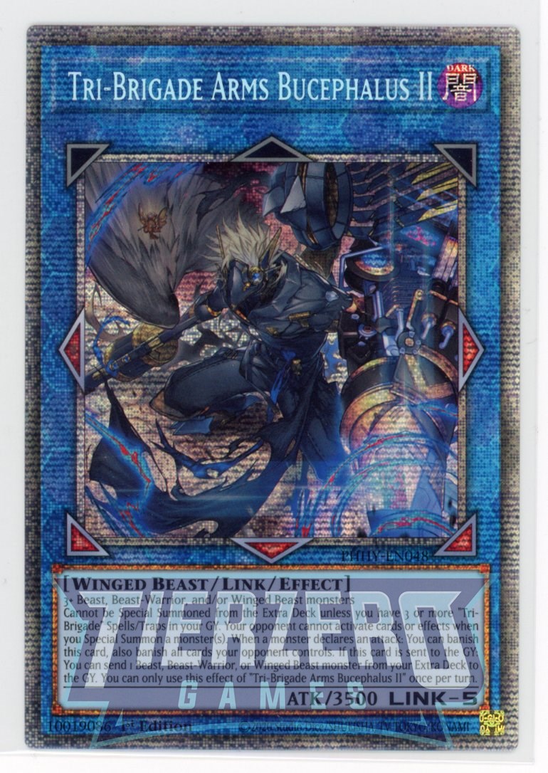 Yugioh! Photon outlet Hypernova - Tri-brigade Arms bucephalus II (starlight rare)