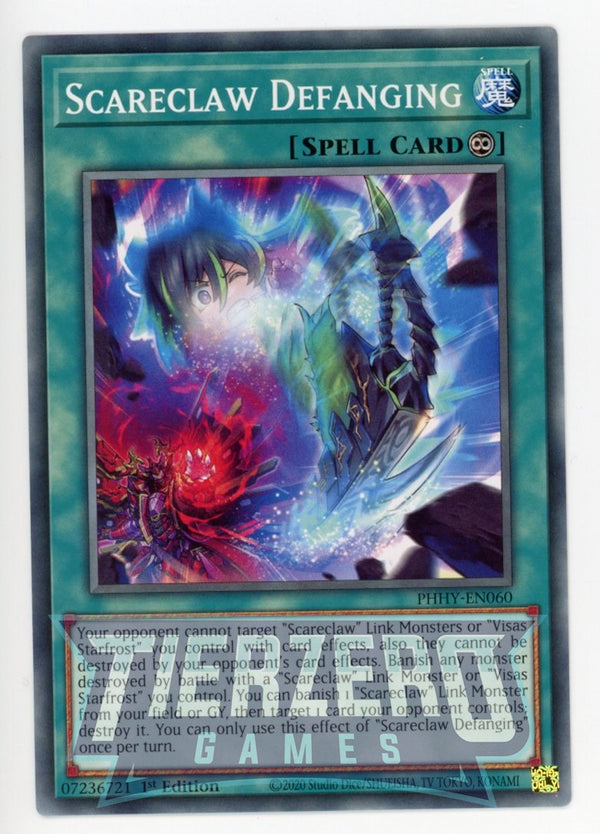PHHY-EN060 - Scareclaw Defanging - Common - Continuous Spell - Photon Hypernova