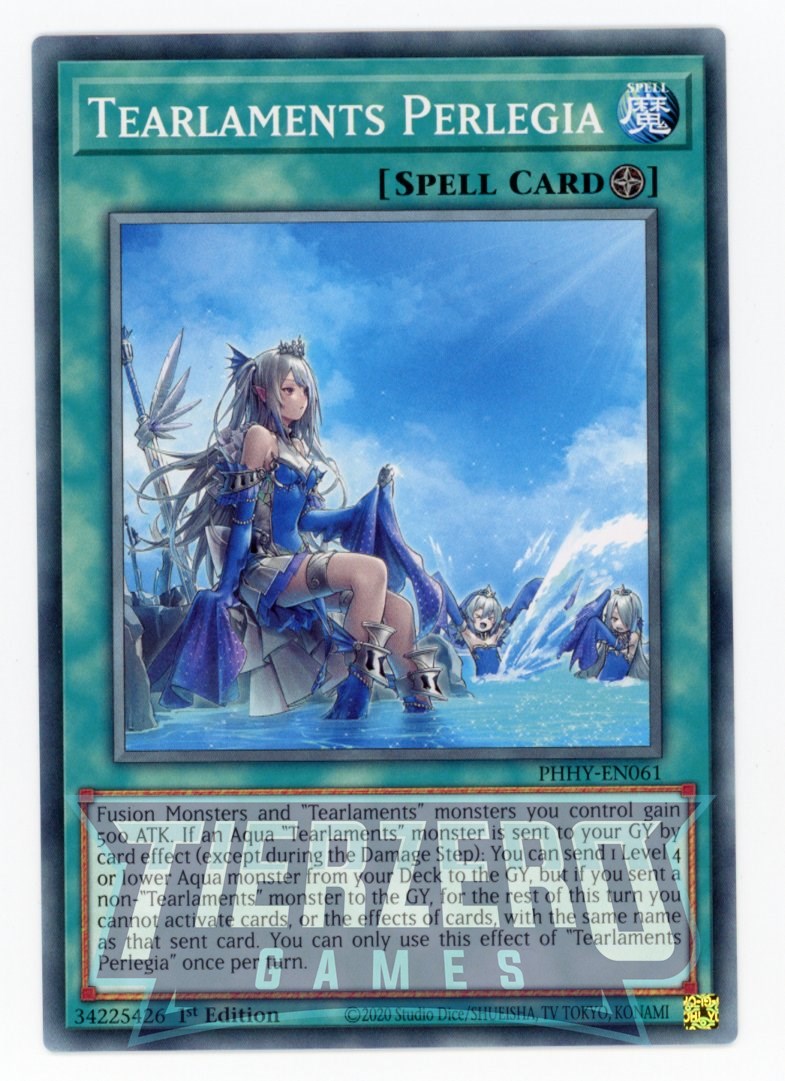 PHHY-EN061 - Tearlaments Perlegia - Common - Field Spell - Photon Hype PHHY-EN061 - Tearlaments Perlegia - Common - Field Spell - Photon Hype