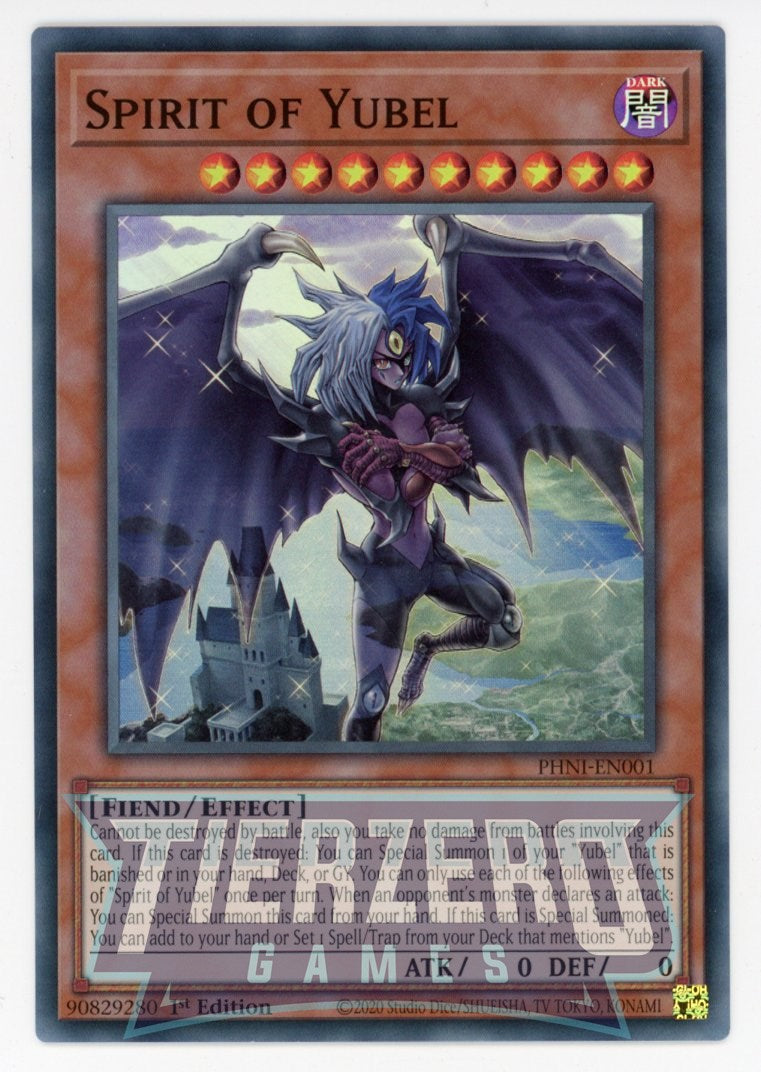 PHNI-EN001 - Spirit of Yubel - Super Rare - Effect Monster - Phantom N PHNI-EN001 - Spirit of Yubel - Super Rare - Effect Monster - Phantom N