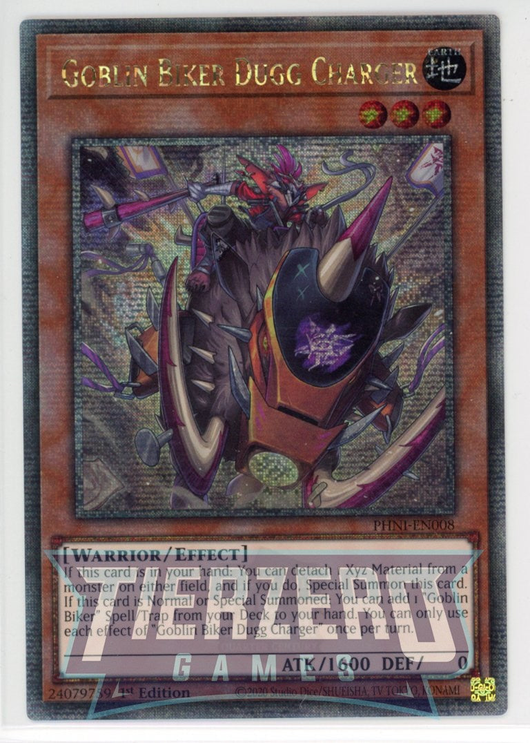 yugioh goblin trap card PHNI-EN008 - Goblin Biker Dugg Charger