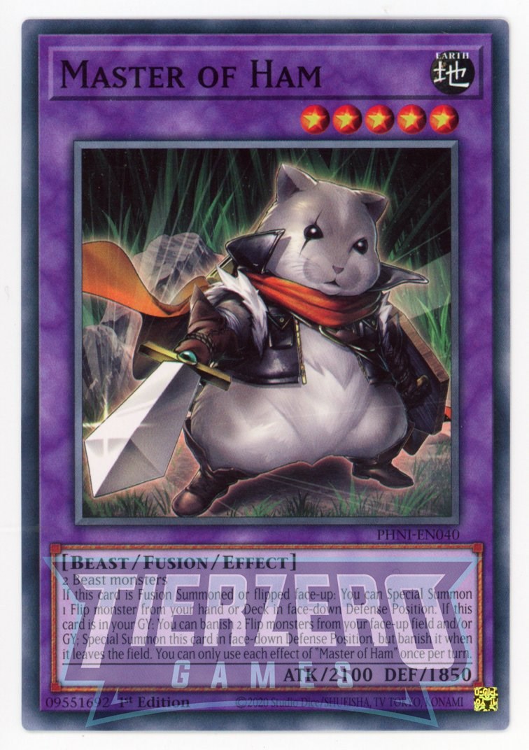 PHNI-EN040 - Master of Ham - Common - Effect Fusion Monster - Phantom