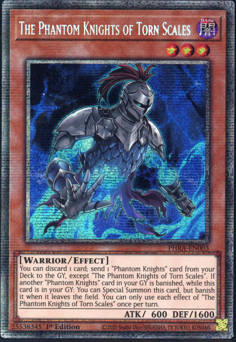PHRA-EN003 - The Phantom Knights of Torn Scales - Starlight Rare - Effect Monster - Phantom Rage