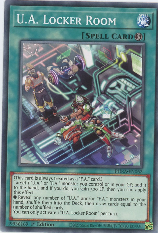 PHRA-EN062 - U.A. Locker Room - Common - Quick-Play Spell