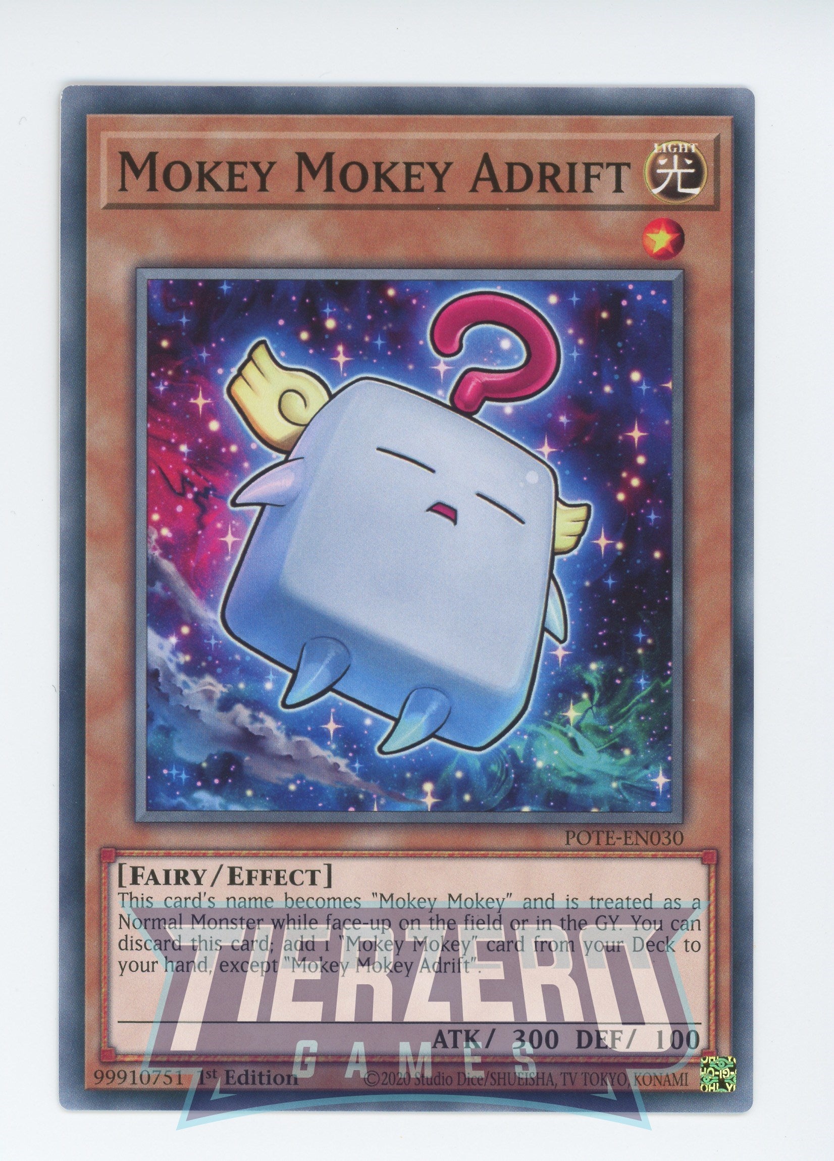 POTE-EN030 - Mokey Mokey Adrift - Common - Effect Monster