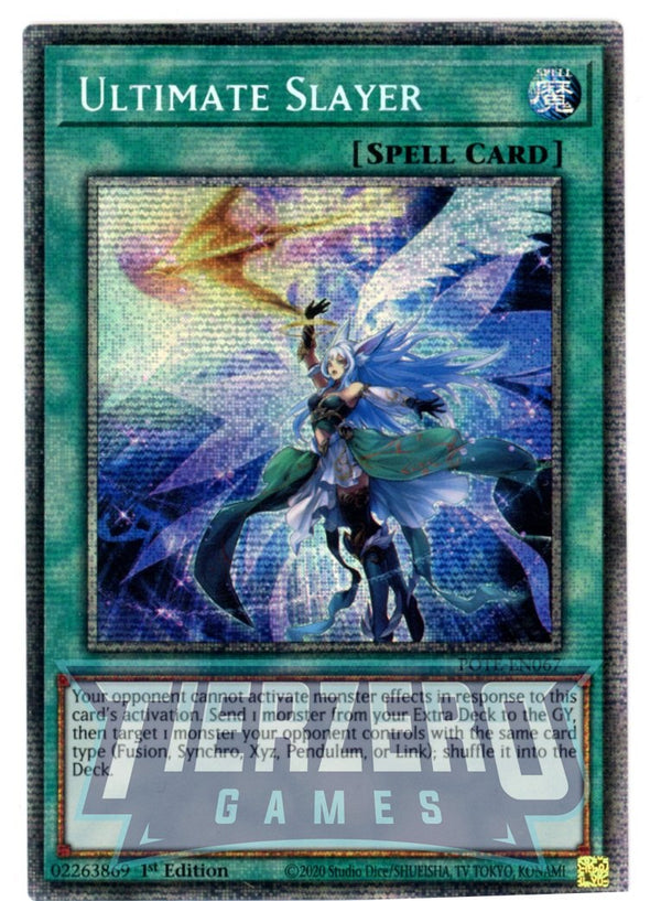 POTE-EN067 - Ultimate Slayer - Starlight Rare - Normal Spell - Power of the Elements