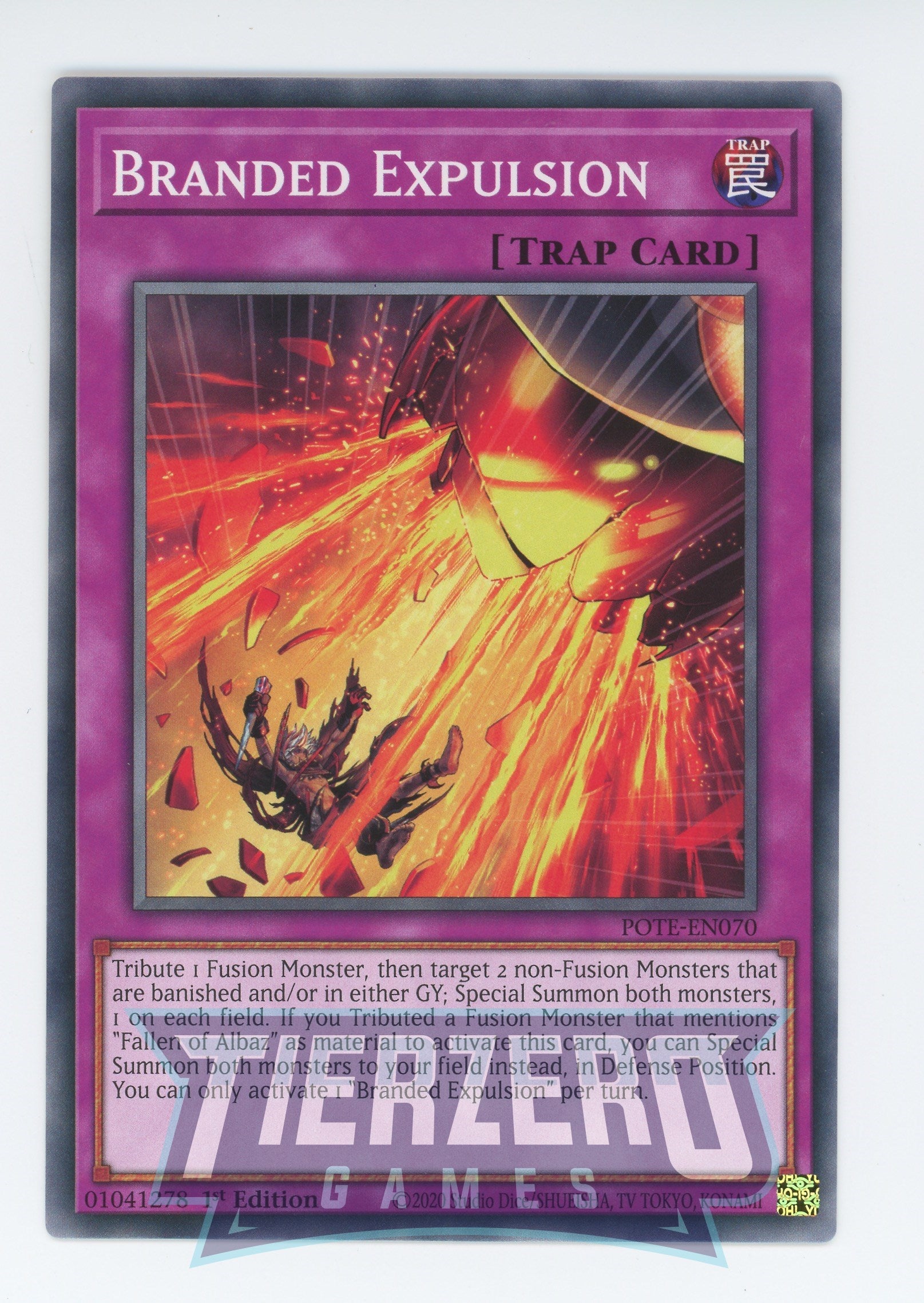 POTE-EN070 - Branded Expulsion - Common - Normal Trap - Power of the E POTE-EN070 - Branded Expulsion - Common - Normal Trap - Power of the E