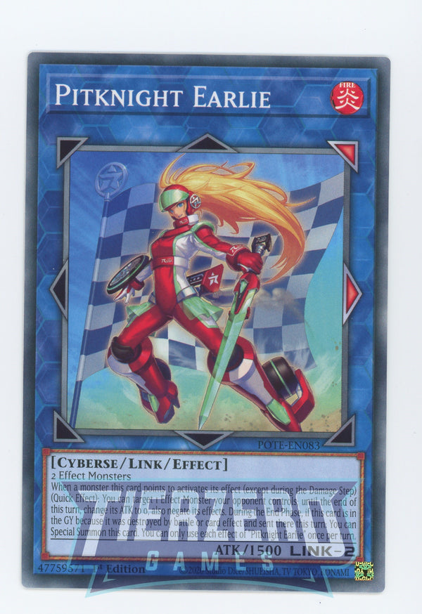 POTE-EN083 - Pitknight Earlie - Common - Effect Link Monster - Power of the Elements