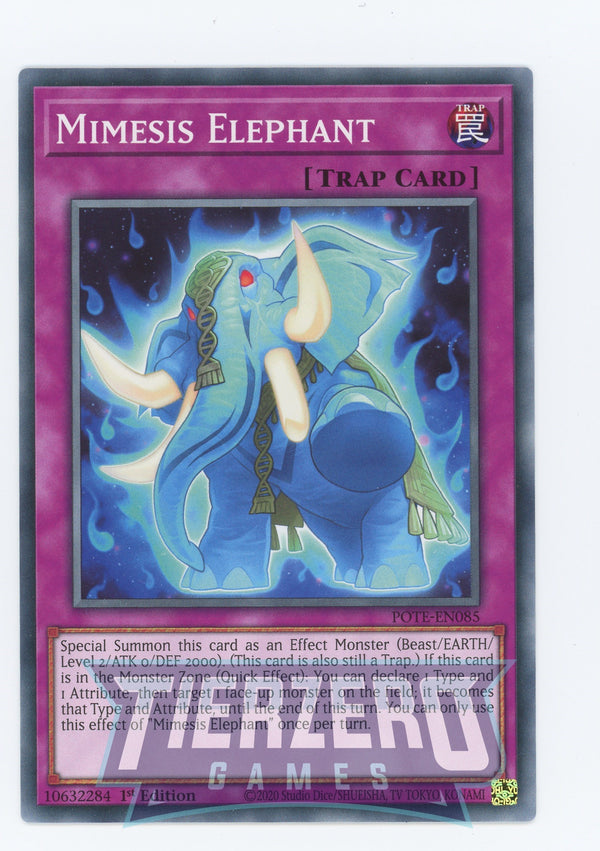 POTE-EN085 - Mimesis Elephant - Common - Normal Trap - Power of the Elements
