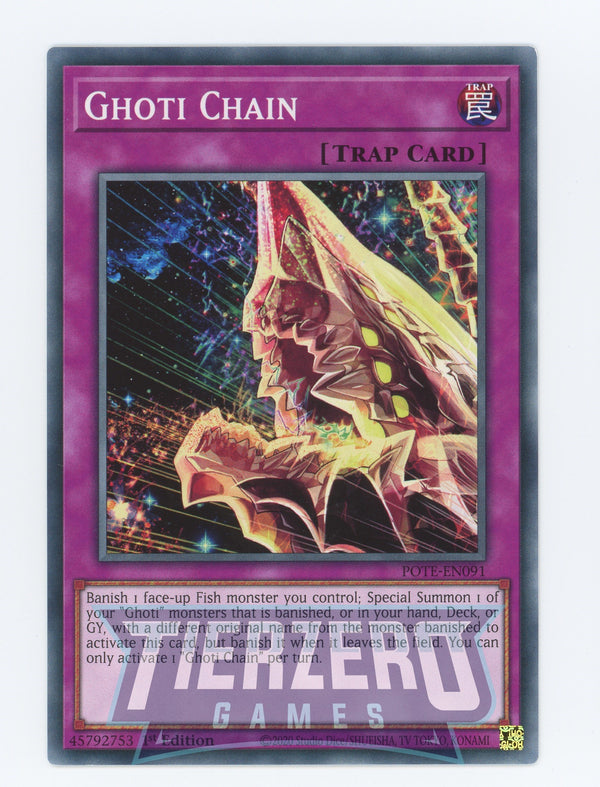 POTE-EN091 - Ghoti Chain - Common - Normal Trap - Power of the Elements