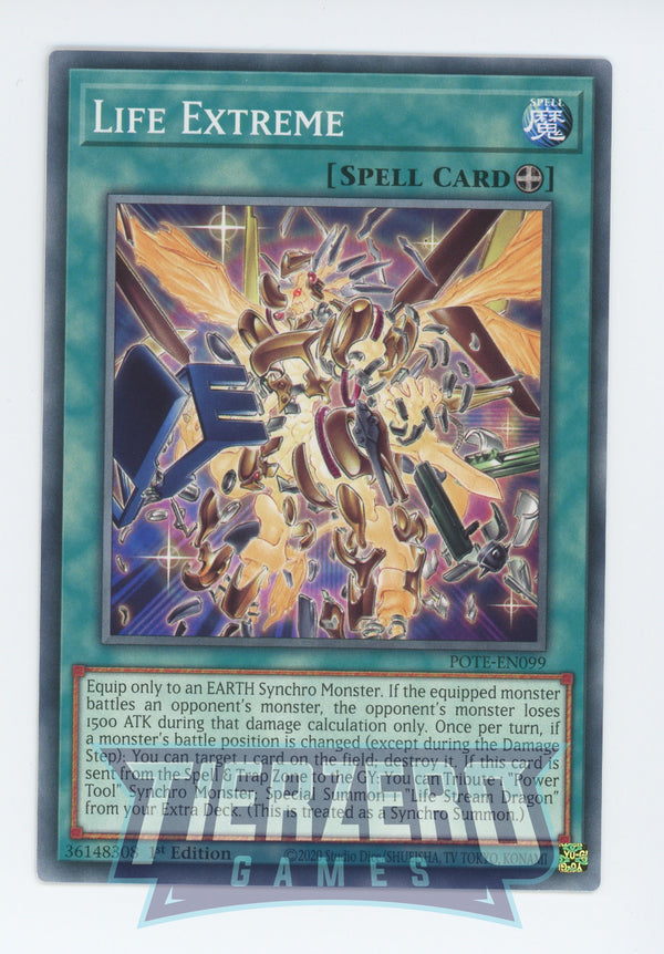 POTE-EN099 - Life Extreme - Common - Equip Spell - Power of the Elements