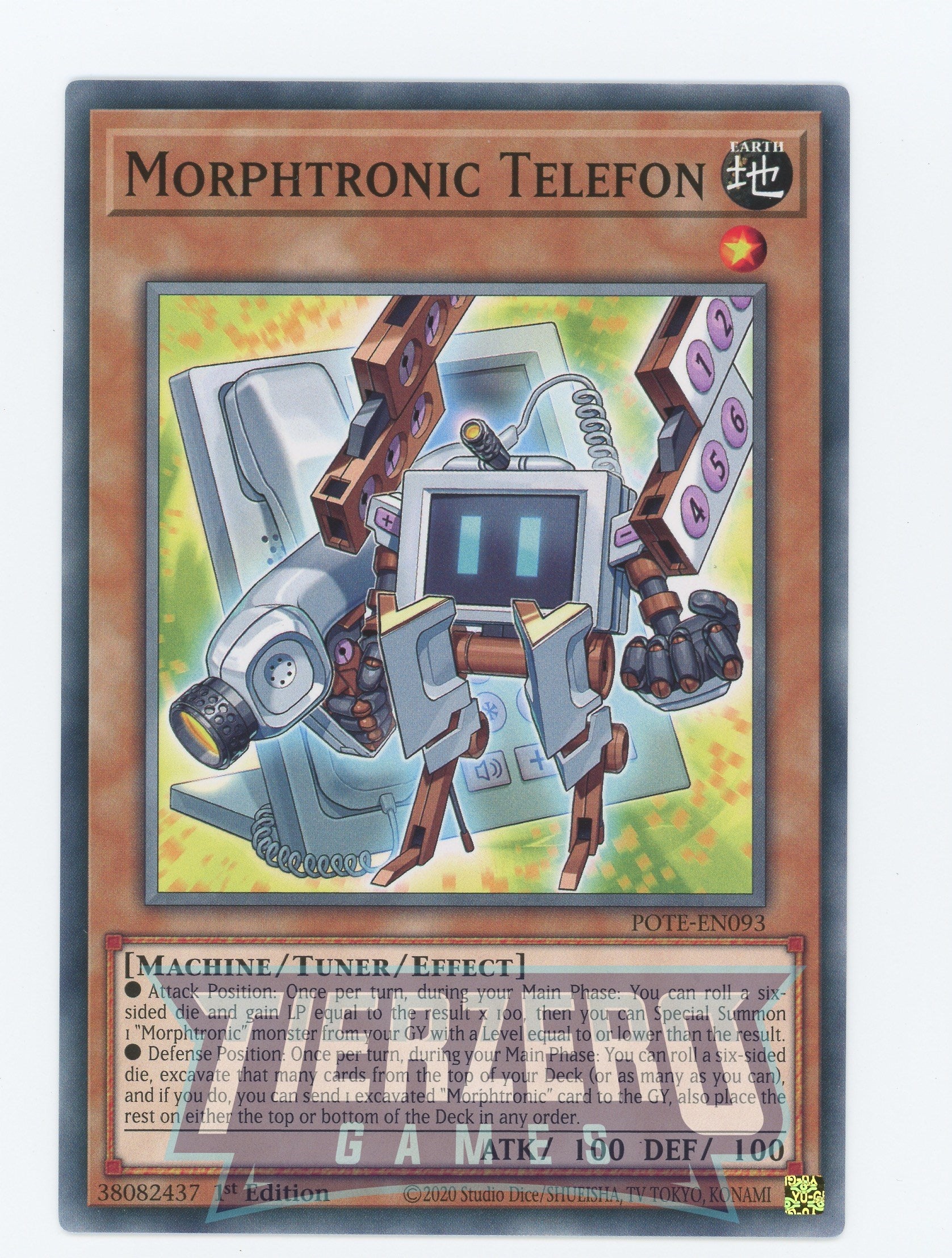 Morphtronic Scannen - POTE-EN095 - Common - 1st Edition - Yu-Gi-Oh