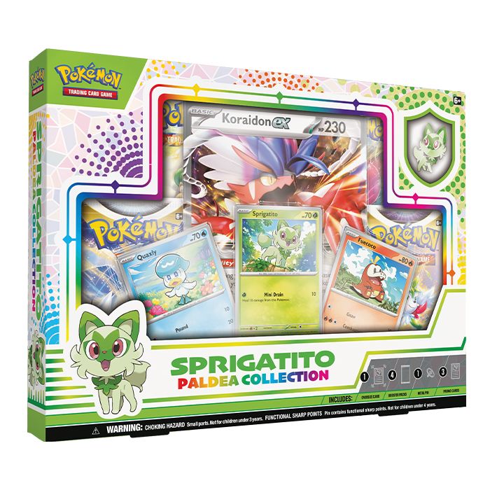 Pokemon Paldea Collection - Sprigatito & Koraidon ex