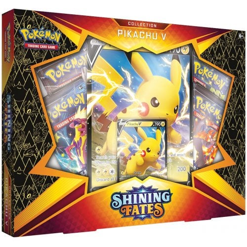 Pokemon Shining Fates Pikachu V Collection Box (Damaged Box)