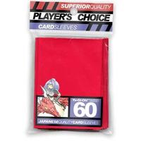 Players Choice Red Yugioh Sized Sleeves