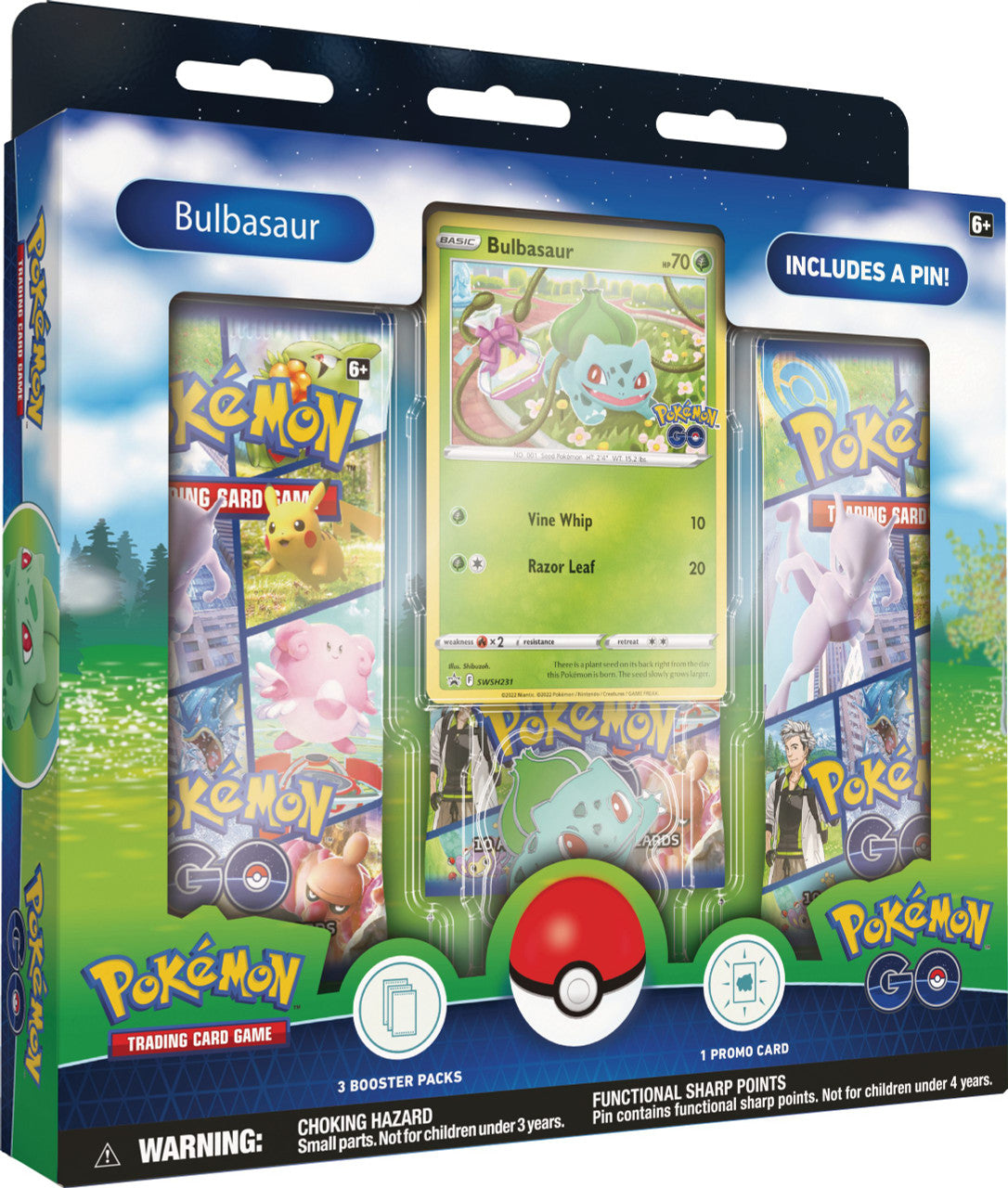 Pokemon Pokemon GO Pin Collection Bulbasaur