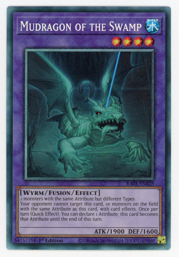 RA01-EN028 - Mudragon of the Swamp - Collector's Rare - Effect Fusion Monster - Rarity Collection