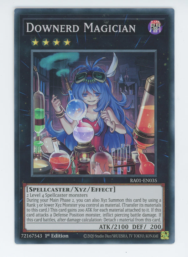 RA01-EN035 - Downerd Magician - Super Rare - Effect Xyz Monster - Rarity Collection